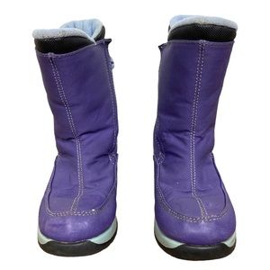 Lands' End Girl's Purple Winter Boots
